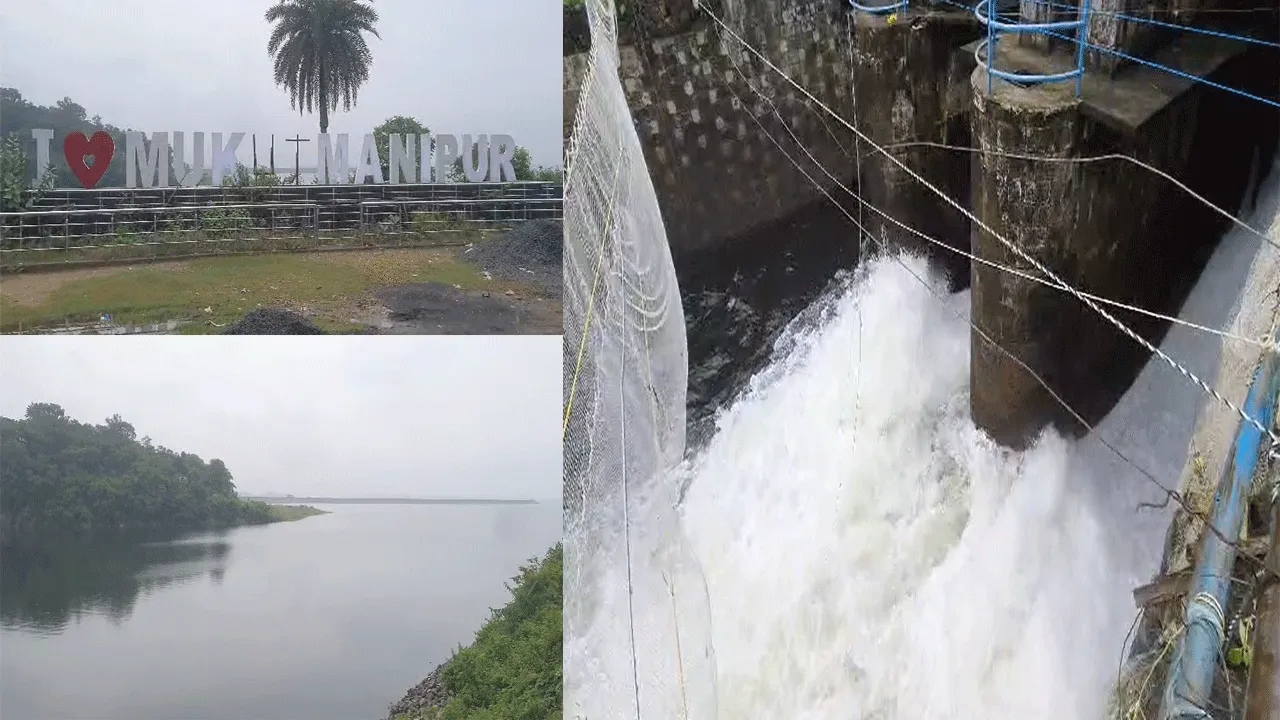 মুকুটমণিপুরের কংসাবতী জলাধার থেকে জল ছাড়া শুরু হল