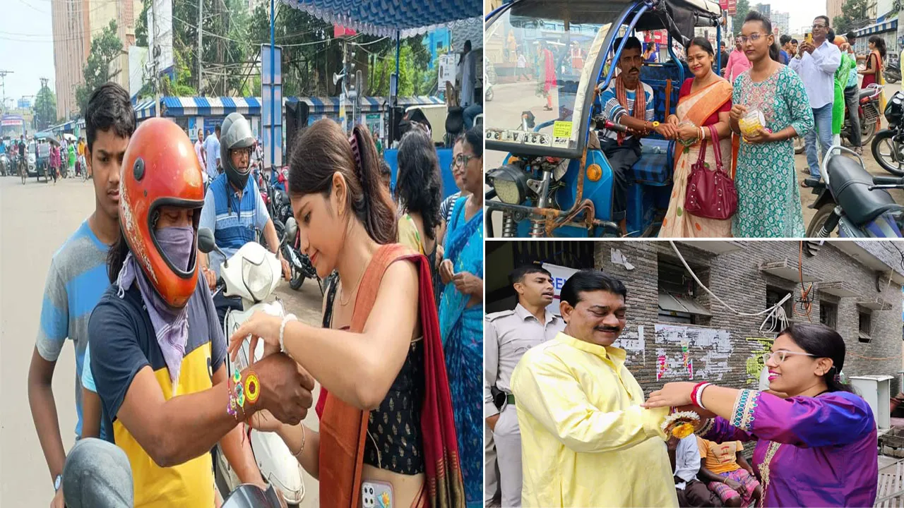 বেঙ্গল প্রেস ক্লাবের উদ্যোগে রাখি বন্ধন উৎসব পালিত হলো বর্ধমানে