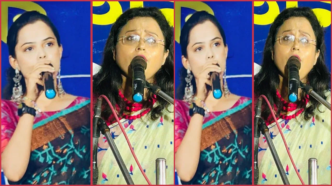 দুর্গাপুর হাটে মনোজ্ঞ সঙ্গীতানুষ্ঠান