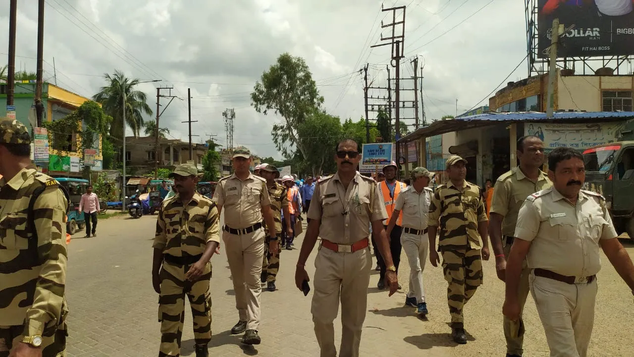 ‘পুলিশ দিবস’ পালিত হলো গুসকরায়