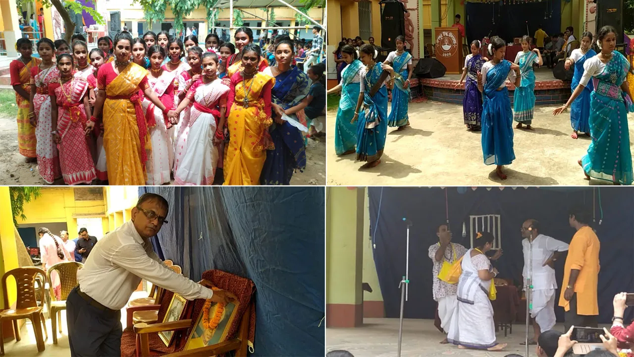 নানান অনুষ্ঠানের মধ্যে দিয়ে শিক্ষক দিবস পালন করল মঙ্গলকোটের বিদ্যালয়