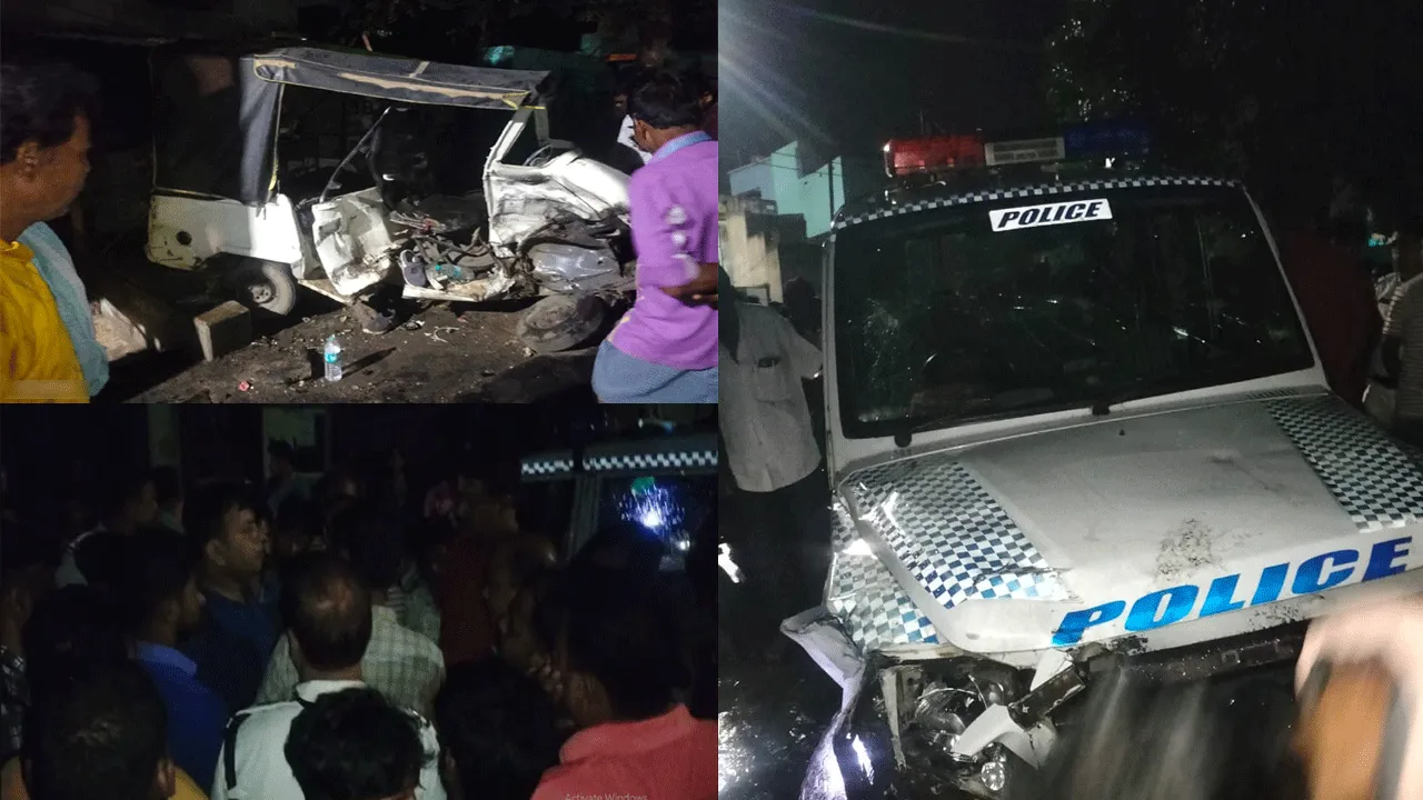 পুলিশের গাড়ির ধাক্কায় জখম ২, ধন্ধুমার আসানসোলে