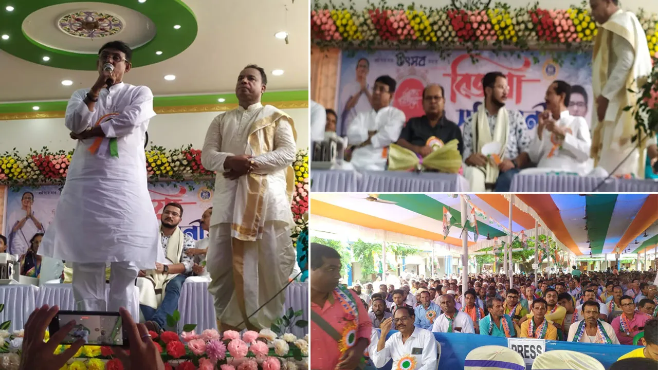 তৃণমূলের বিজয়া সম্মেলনীতে বেজে উঠল বিধানসভা নির্বাচনের সুর
