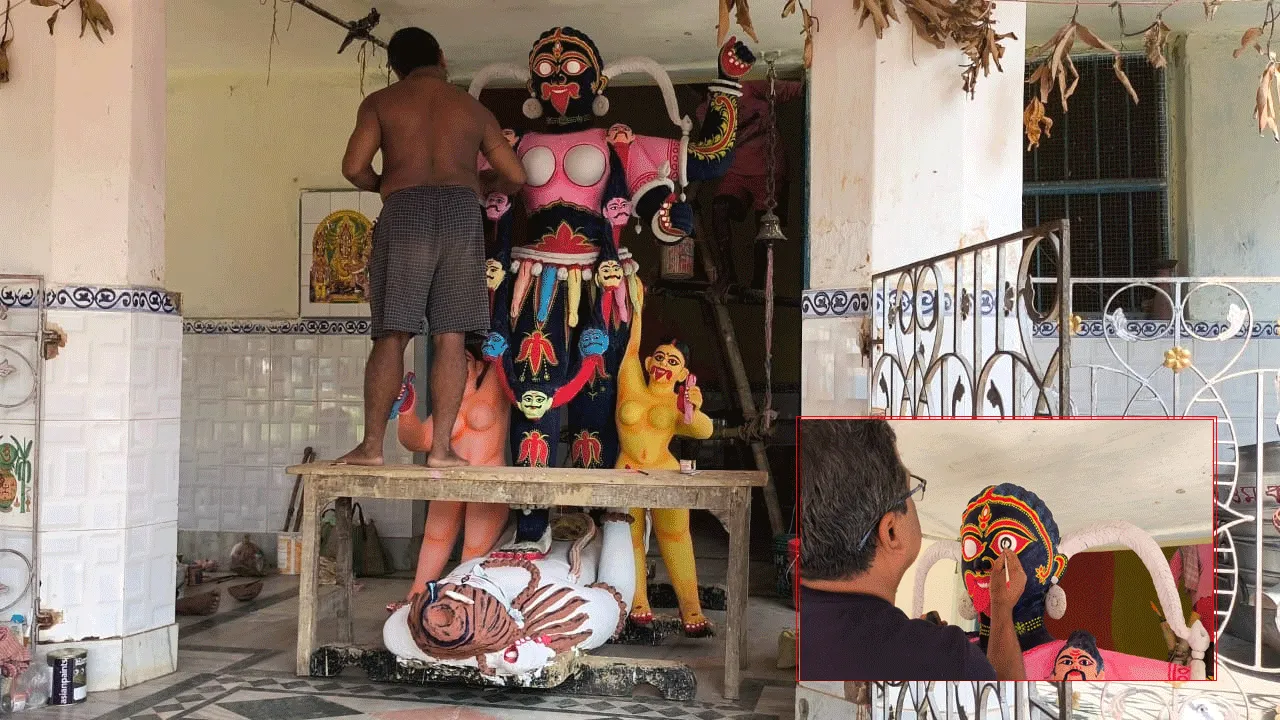 প্রায় ১২০০ বছরের প্রাচীন কালী পুজোয় নৈবেদ্যয় রয়েছে চমক
