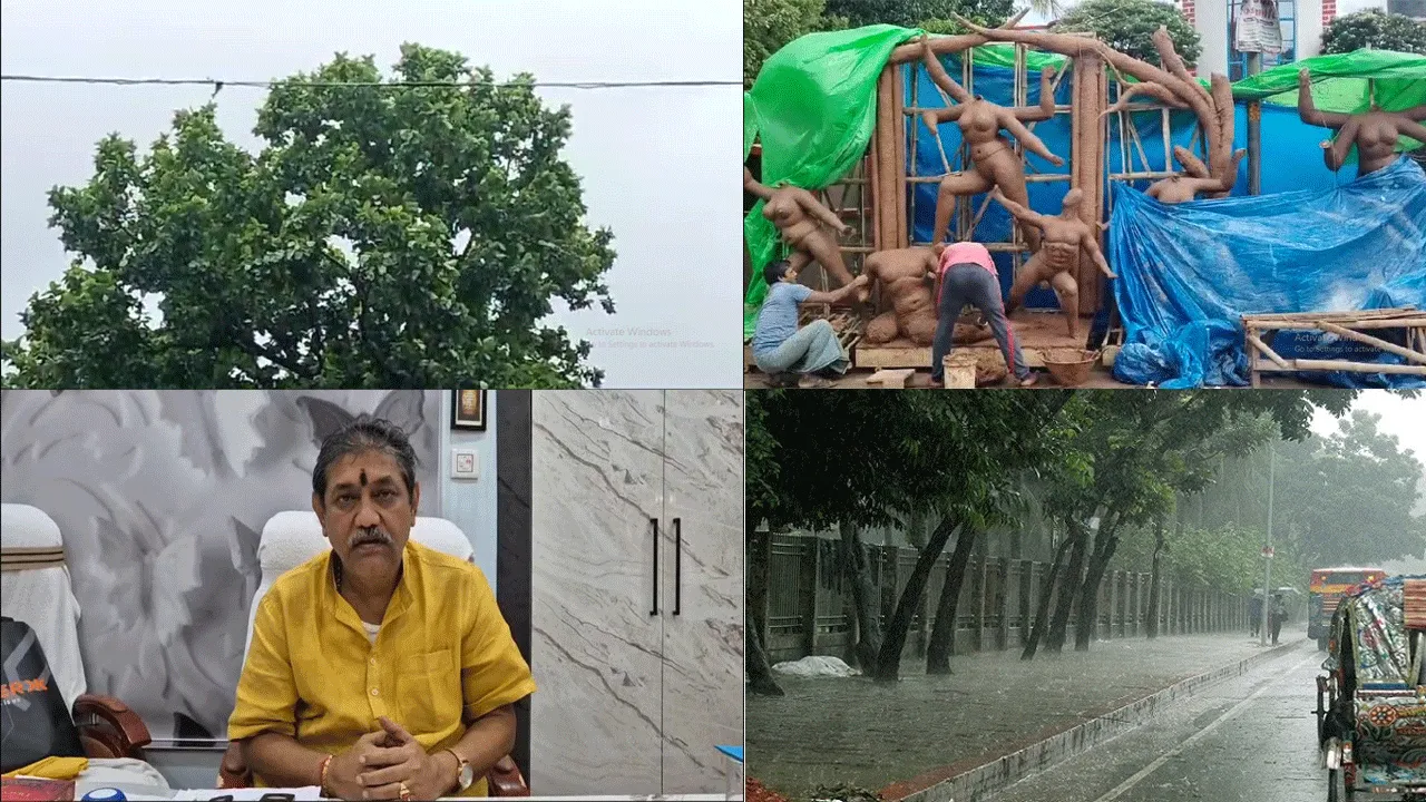 দুর্গাপুর আসানসোলে দানার বিপর্যয় মোকাবিলায় প্রস্তুত হলুদ ব্রিগেড