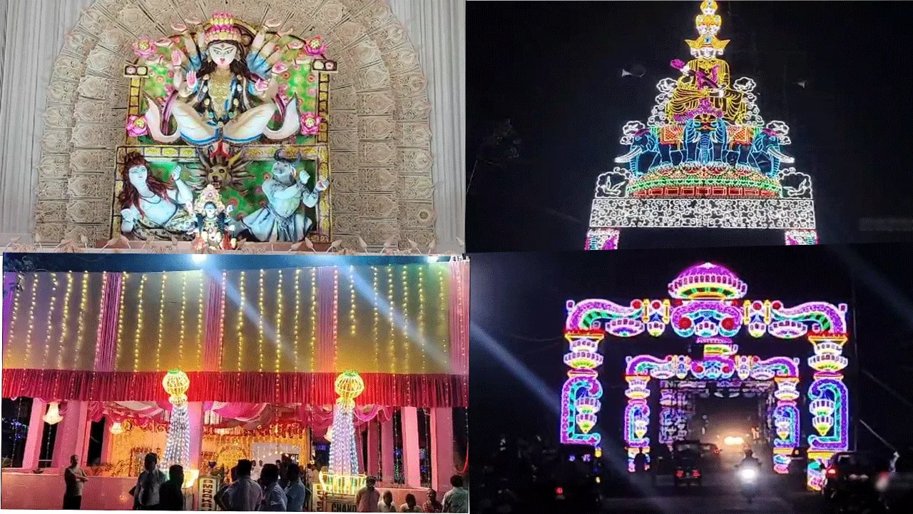 আমরা কজন বয়েজ ক্লাবের কালী পুজোর থিম নজর কাড়ছে