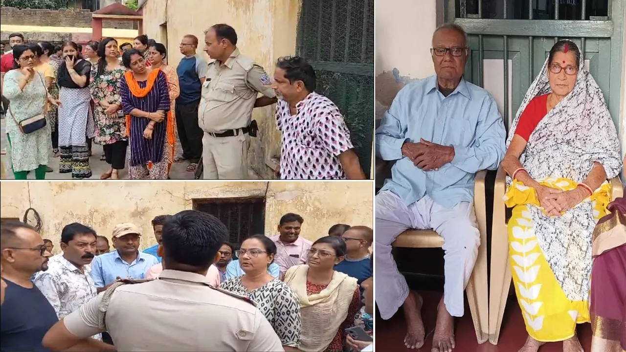 দুর্গাপুরে মা বাবাকে খুনের অভিযোগে আটক ছেলে ও পুত্রবধূ