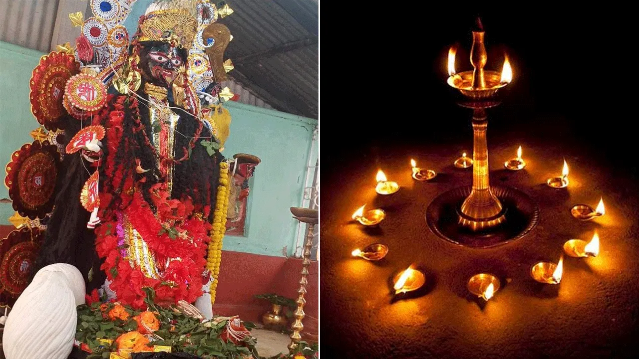 মধ্য রাতে পুজো হয় গণপুরের ক্ষ্যাপা কালীর, গভীর রাতে সকলের সামনে উধাও হয়ে যায় দেবীর ভোগ