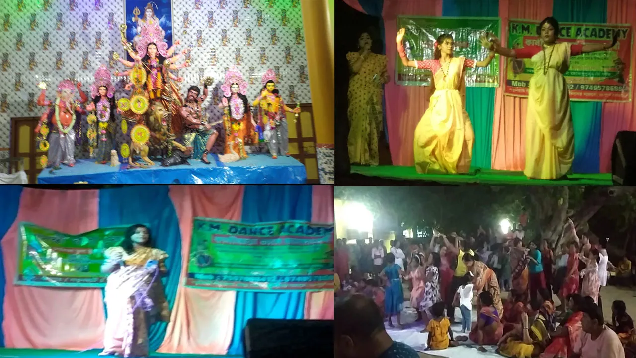 সাংস্কৃতিক সন্ধ্যায় মেতে উঠল মঙ্গলকোটের বনকাপাশি গ্রাম