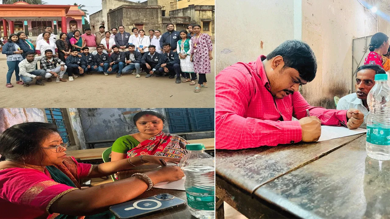 বাঁকুড়ায় আয়োজিত হলো বিনামূল্যে স্বাস্থ্য পরীক্ষা শিবিরের