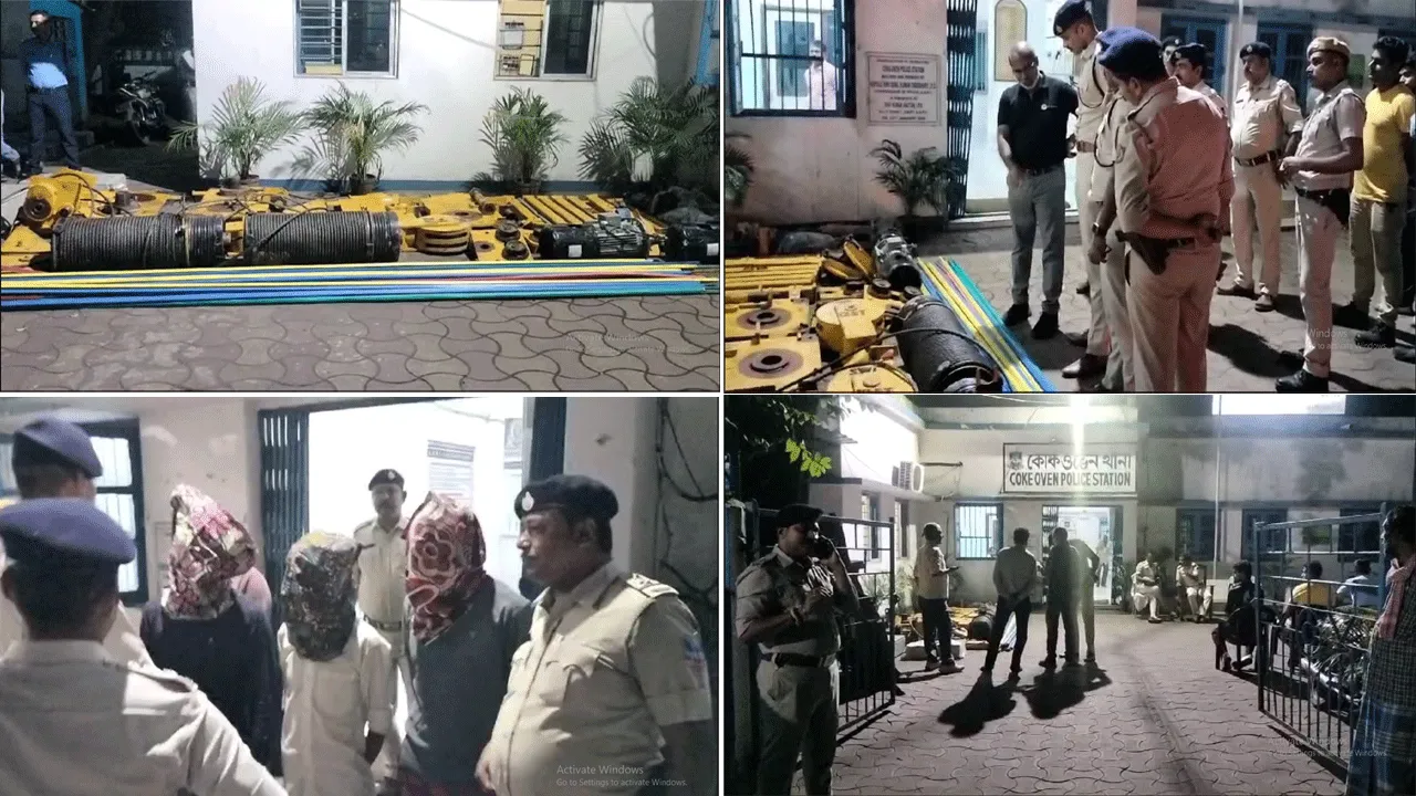 প্রায় ৫৪ লক্ষ টাকার সামগ্রী নিয়ে উধাও লরি উদ্ধার করল পুলিশ, ধৃত ৩