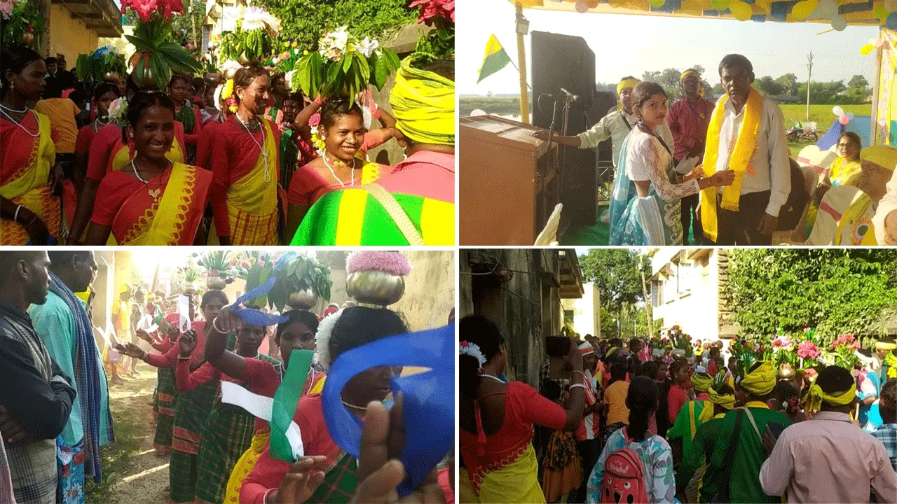 ভারত জাকাত মাঝি পারগাণা মহলের তৃতীয় প্রকাশ্য সমাবেশ