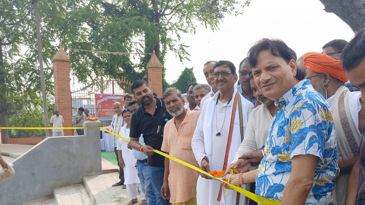 সীতারামপুরে প্রায় ১২ লক্ষ টাকার ছট ঘাটের উদ্বোধন