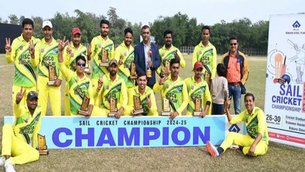 সেল ক্রিকেট চ্যাম্পিয়নশিপ জিতলো বার্নপুর ইস্কো