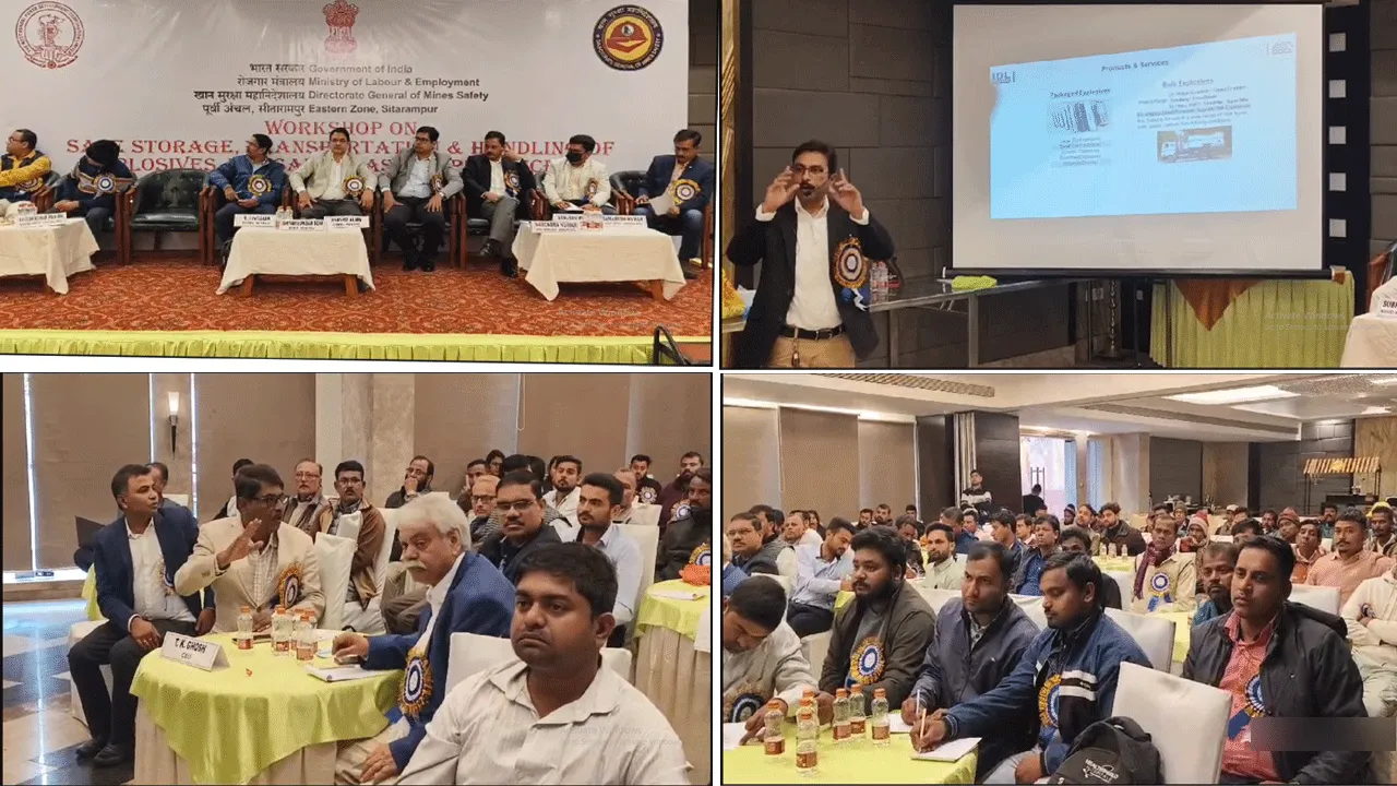 খনিতে বিস্ফোরণ সংক্রান্ত দুর্ঘটনা রুখতে দুর্গাপুরে বিশেষ কর্মশলা