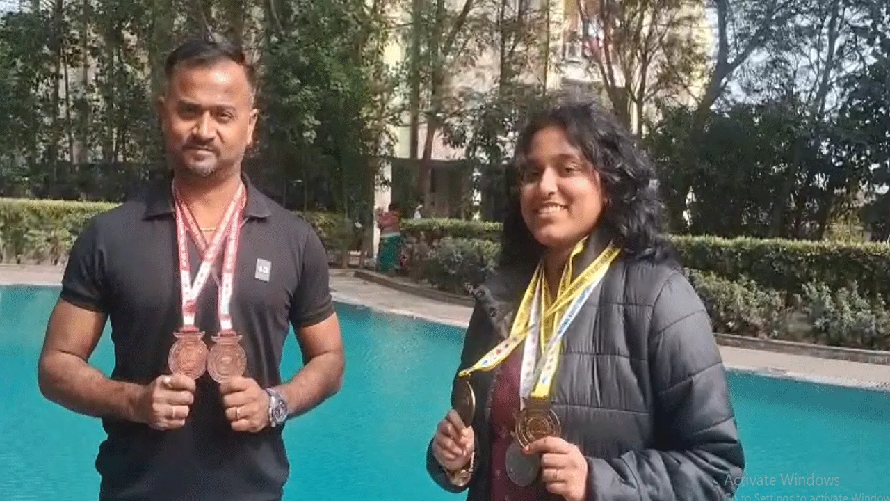 জাতীয় ক্যারাটে প্রতিযোগিতায় নজর কাড়ল দুর্গাপুরের দুই প্রতিযোগী