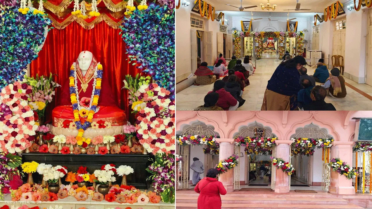 সারম্বরে পালিত হচ্ছে শ্রী শ্রী মা সারদার ১৭২তম জন্মতিথি উৎসব