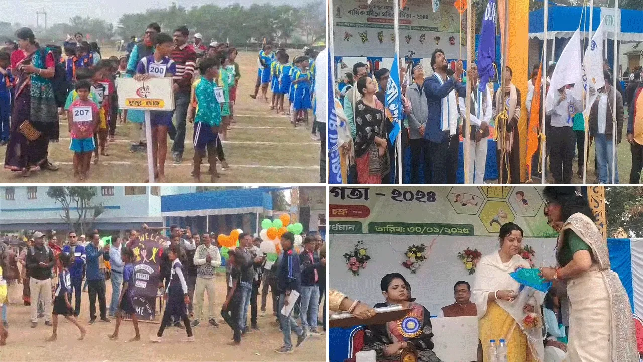 অনুষ্ঠিত হল মহকুমা স্তরের বার্ষিক স্কুল ক্রীড়া প্রতিযোগিতা