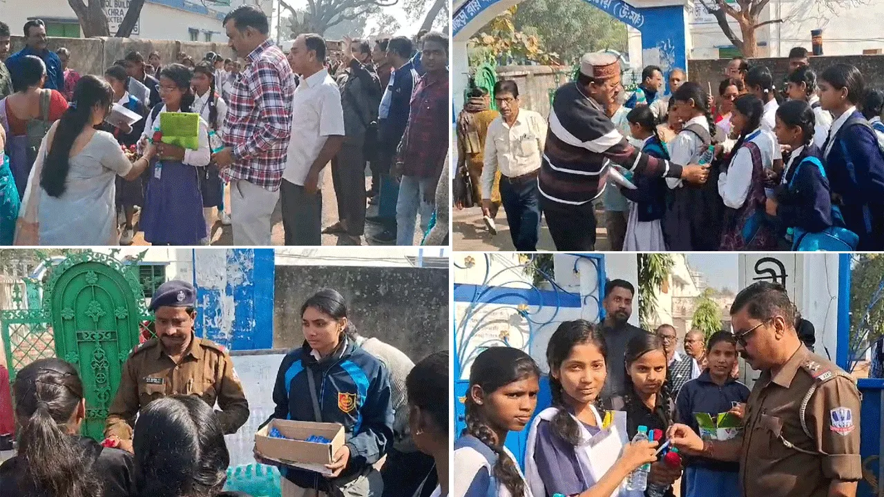 সালানপুরে মাধ্যমিক পরীক্ষার্থীদের জন্য বিশেষ ব্যবস্থা স্থানীয় তৃণমূল নেতৃত্বের