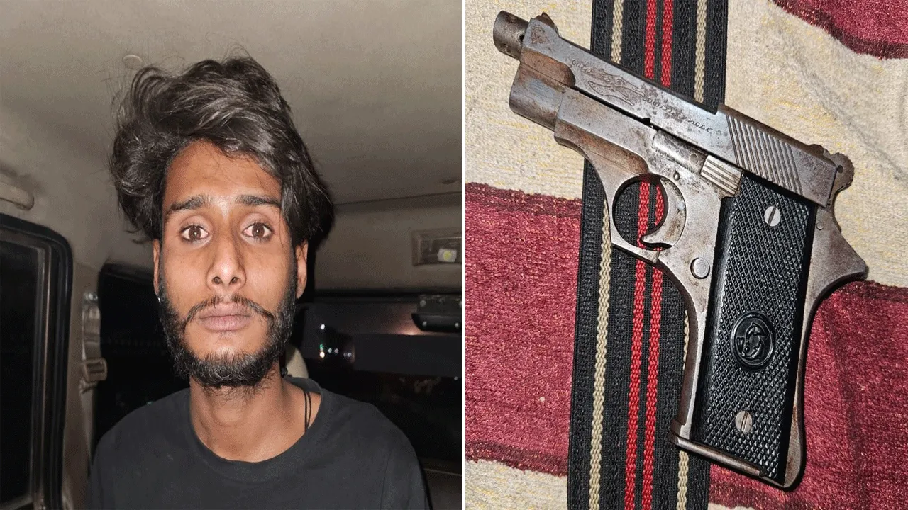 আসানসোলে আগ্নেয়াস্ত্র সহ যুবক গ্রেফতার