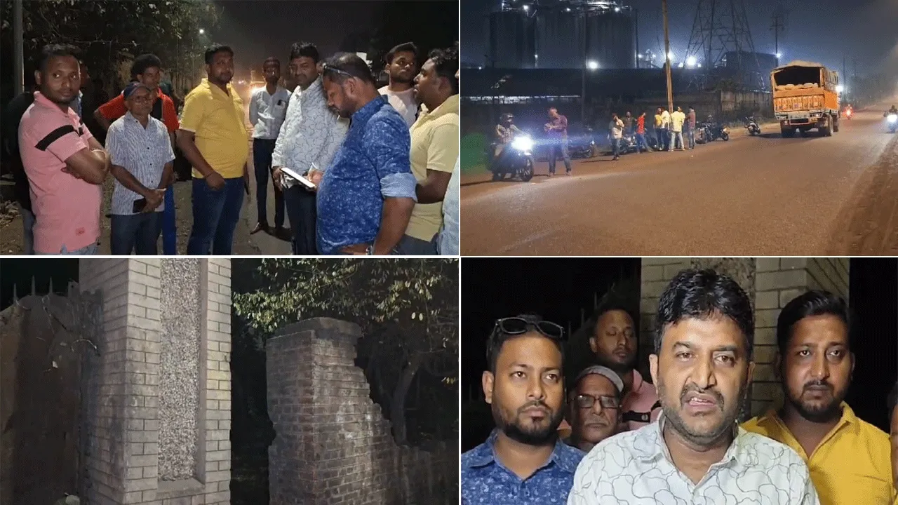 লোহার যন্ত্রাংশ চুরি রুখতে রাতে বন্ধ কারখানায় হানা বিজেপি নেতার