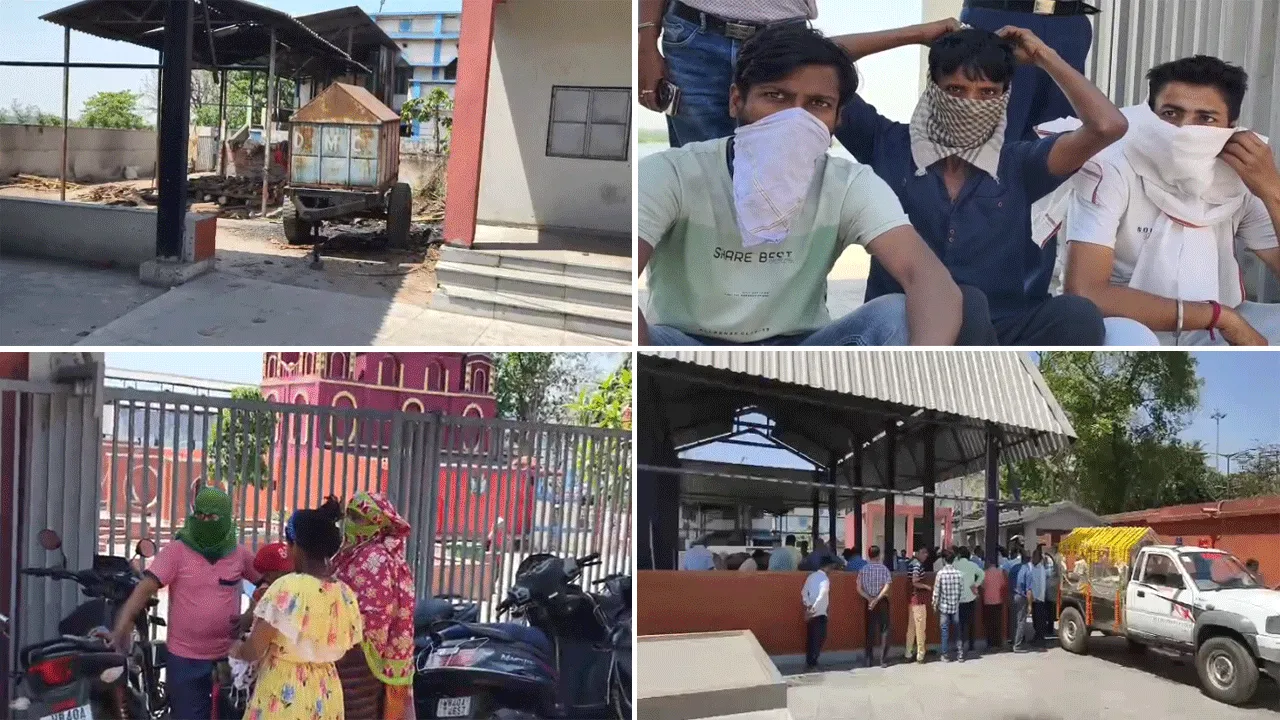 তিন দিন ধরে নগর নিগমের গাড়িতে পড়ে রয়েছে দেহ, দুর্গন্ধে ঢেকেছে শ্মশান