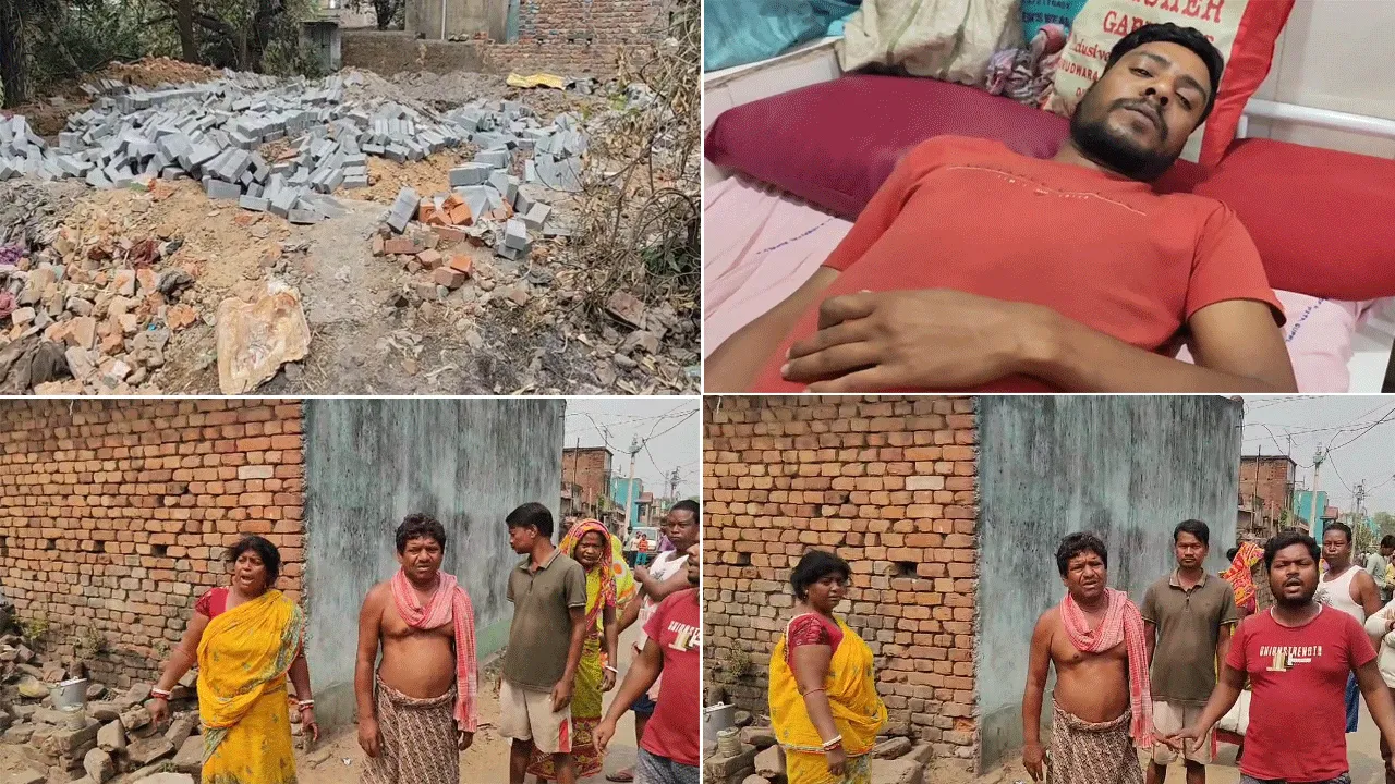 ডিএসপির জমি দখল করে বাড়ি তৈরি, প্রতিবাদীকে মারধর, উত্তেজনা দুর্গাপুরে
