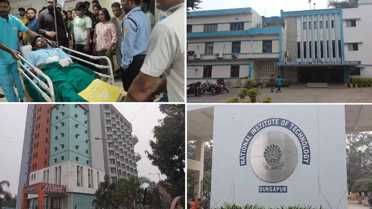 দুর্গাপুর এনআইটি’তে বিস্ফোরণ, জখম এক অধ্যাপক ও ছাত্র
