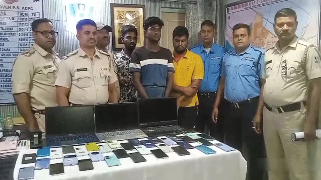দুর্গাপুরে হদিশ চেন্নাই থেকে আসা দুষ্কৃতী দলের, গ্রেফতার ৩