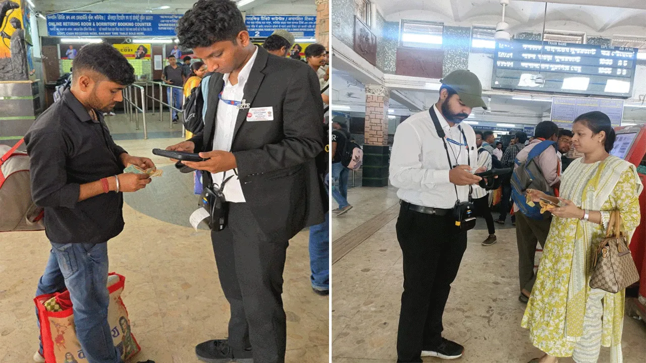 আসানসোল স্টেশনে চালু হলো “মোবাইল আনরিজার্ভড টিকিটিং সিস্টেম”