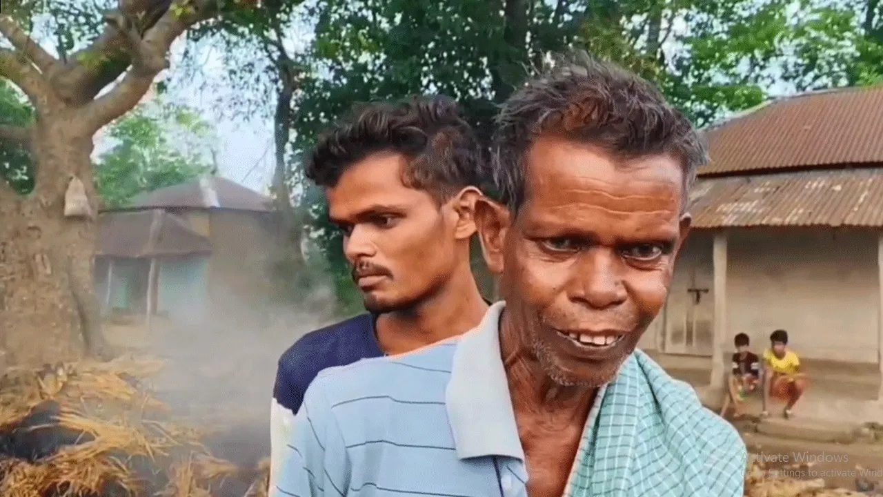 বিজেপি করার সাজা, চার বিঘা ধান পুড়ে ছাই