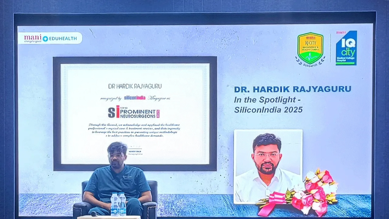 ভারত সেরার স্বীকৃতি দুর্গাপুরের বেসরকারি মেডিক্যাল কলেজের চিকিৎসকের