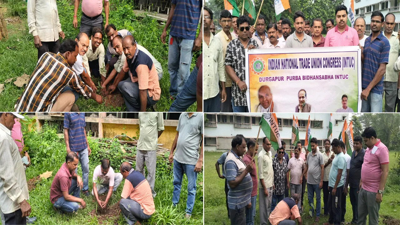 প্রকৃতি রক্ষার অঙ্গীকার নিয়ে পরিবেশ দিবস পালন আইএনটিইউসি’র