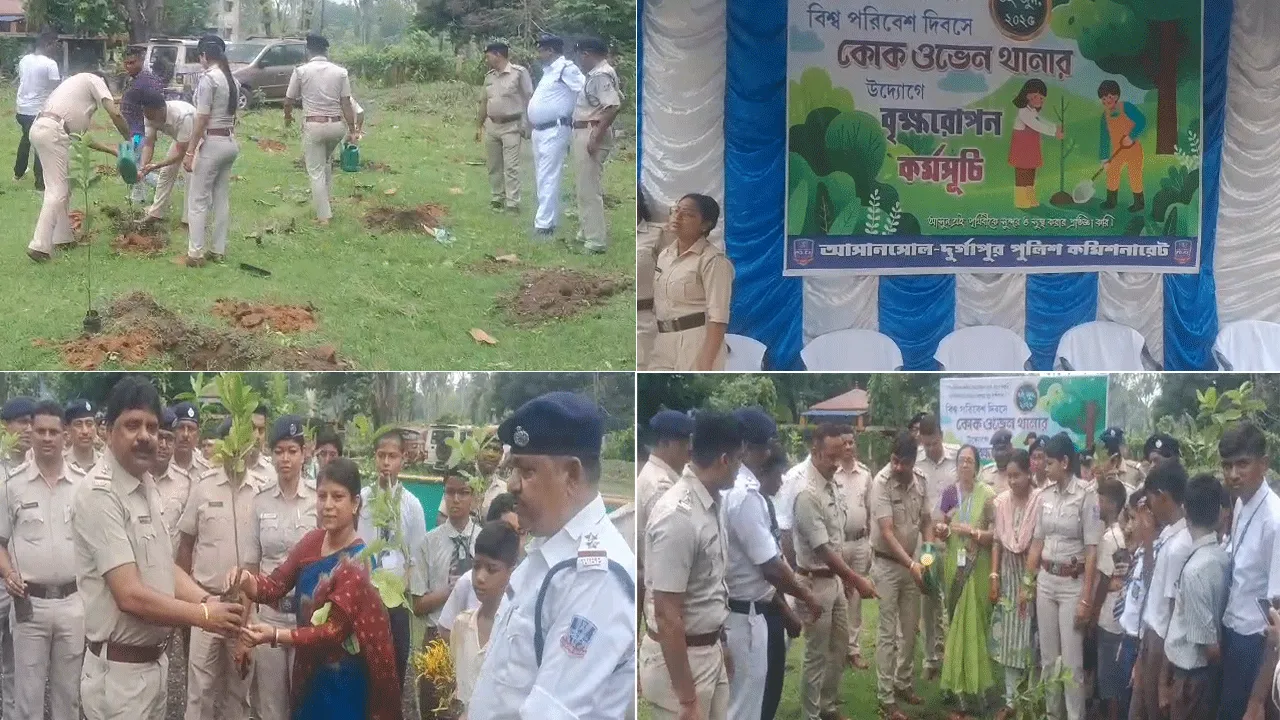বিশ্ব পরিবেশ দিবসে কোকোওভেন থানার বিশেষ উদ্যোগ