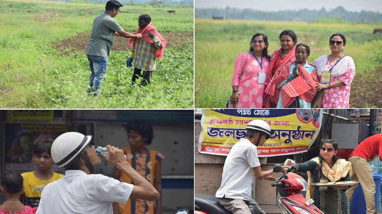 ঘরের খেয়ে বনের মোষ তাড়ানো রক্ত দিতে ছুটে যাওয়া স্বেচ্ছাসেবকরা