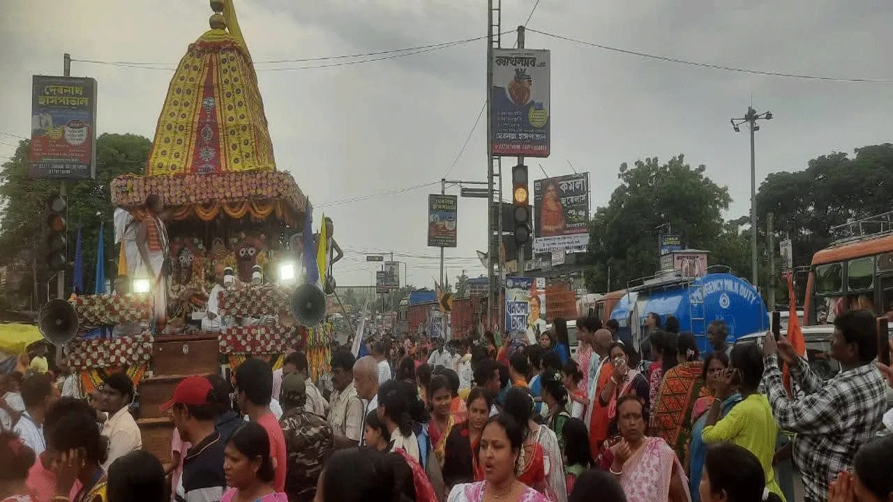 তারকেশ্বরে রথযাত্রা! শৈব তীর্থে জগন্নাথ দর্শনের একঝলক