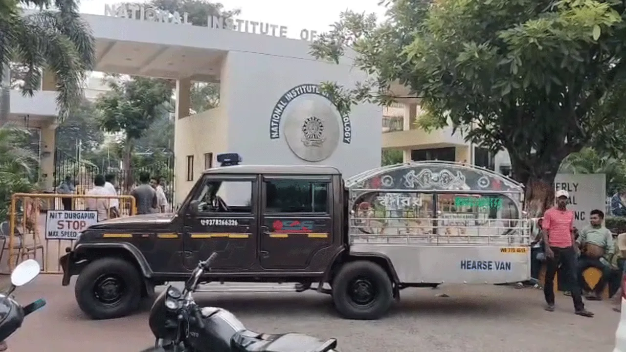 দুর্গাপুর এনআইটি’তে ঠিকা শ্রমিকের মৃত্যু ঘিরে উত্তেজনা