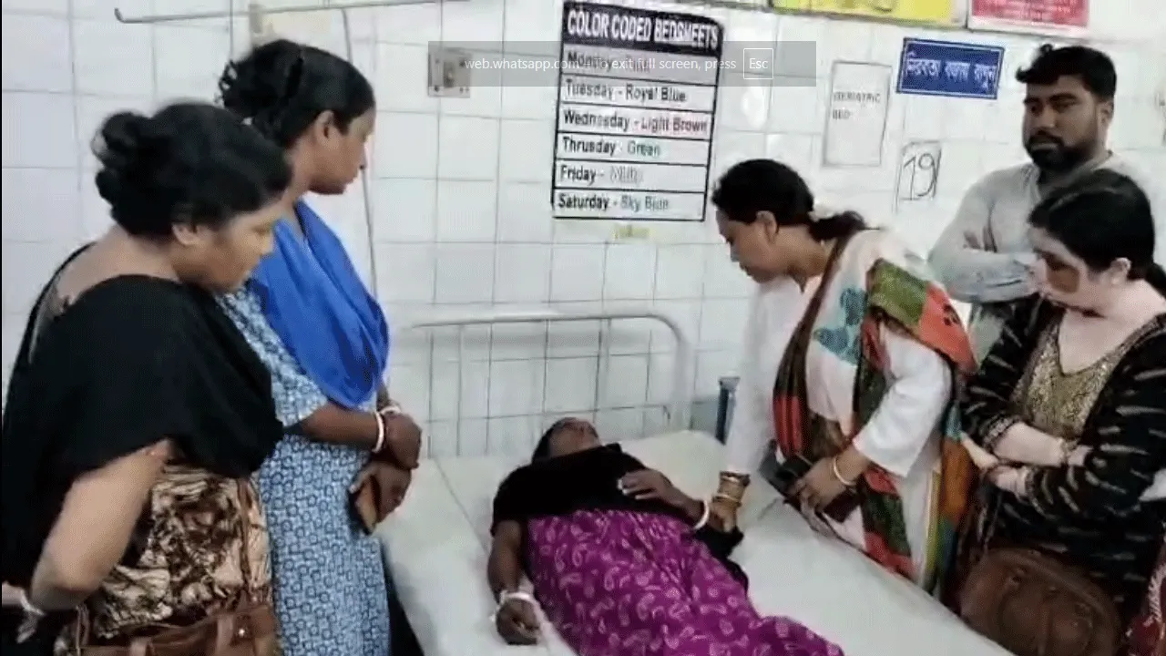 দুর্গাপুরে বিজেপি নেতা ও পরিবারের উপর হামলার অভিযোগ