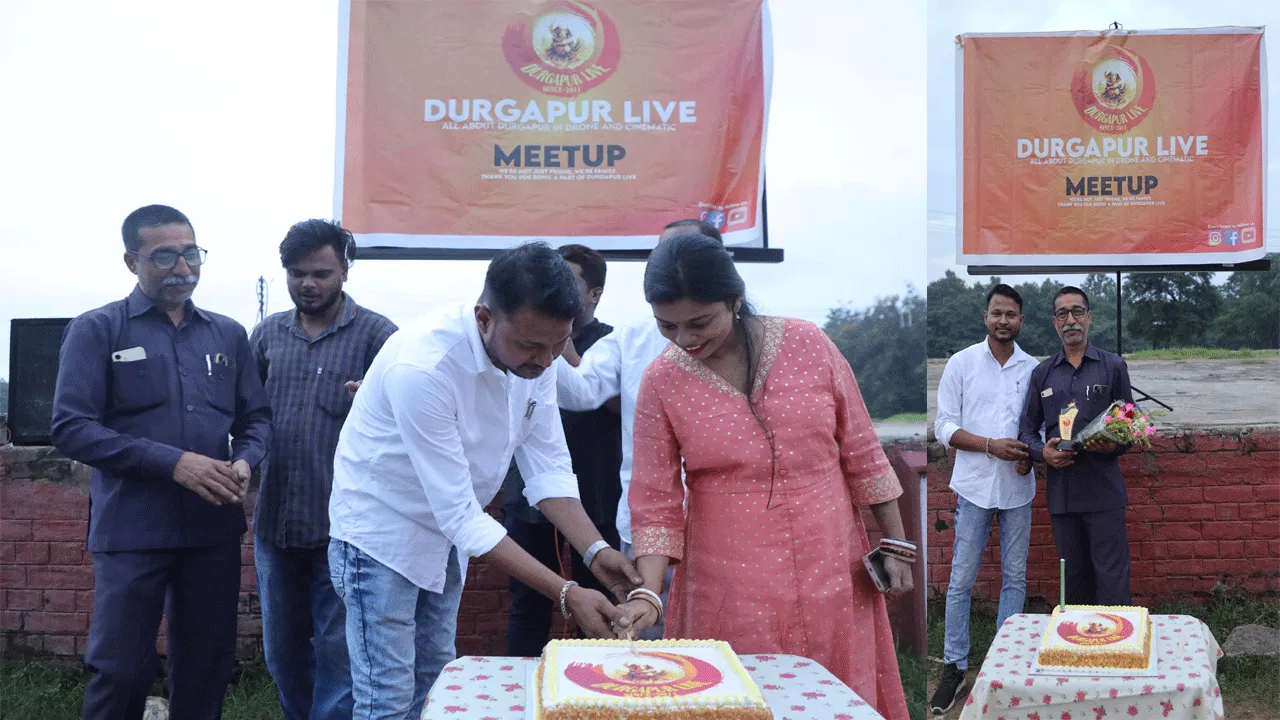 দুর্গাপুর লাইভের উদ্যোগে মিট আপ অনুষ্ঠান
