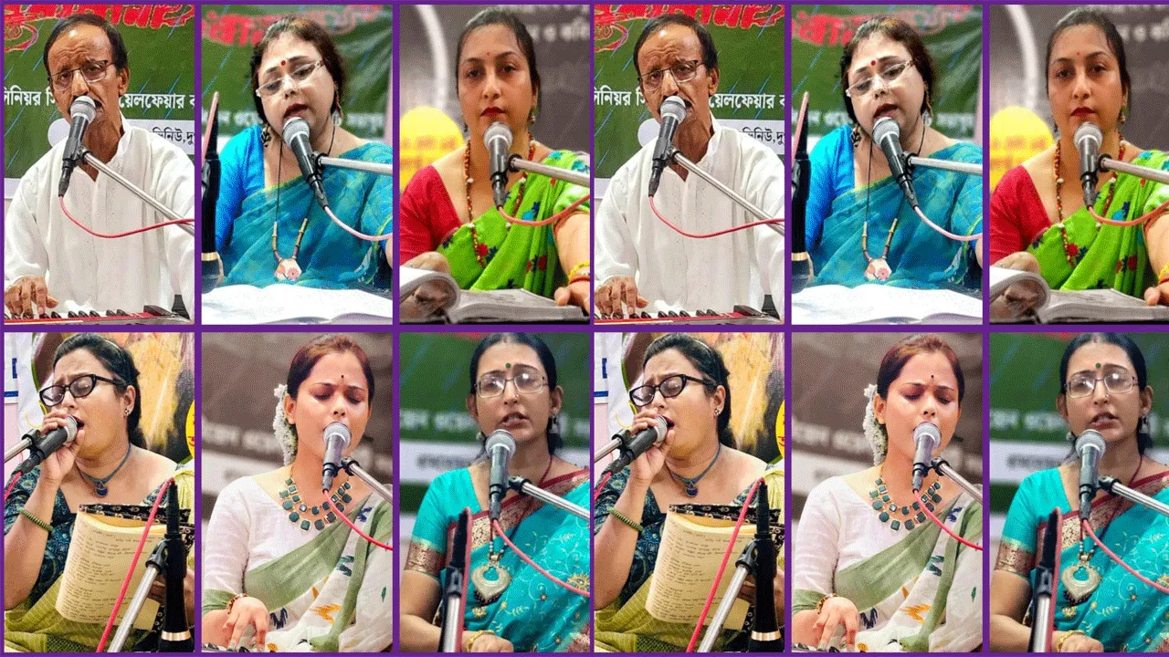 দুর্গাপুর রম্যবীণার সঙ্গীতানুষ্ঠান ‘শ্যামল ঘন নীলগগনে’