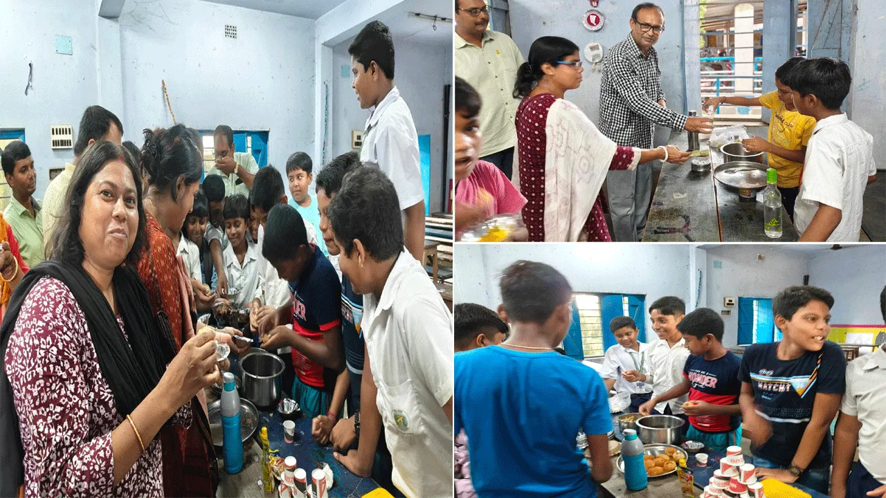 ‘আনন্দমেলা’ আয়োজিত হলো বর্ধমানের বিদ্যালয়ে