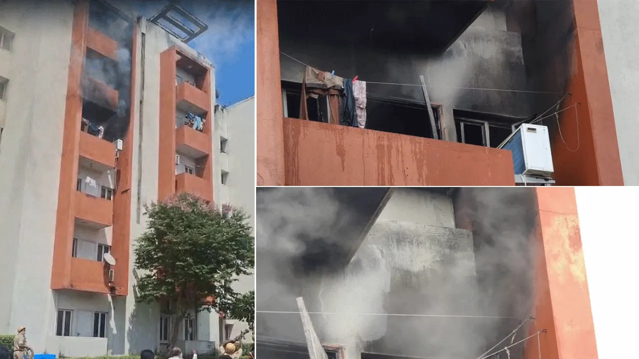 দুর্গাপুরের বেসরকারি মেডিক্যাল কলেজ হাসপাতালের আবাসনে ভয়াবহ অগ্নিকাণ্ড