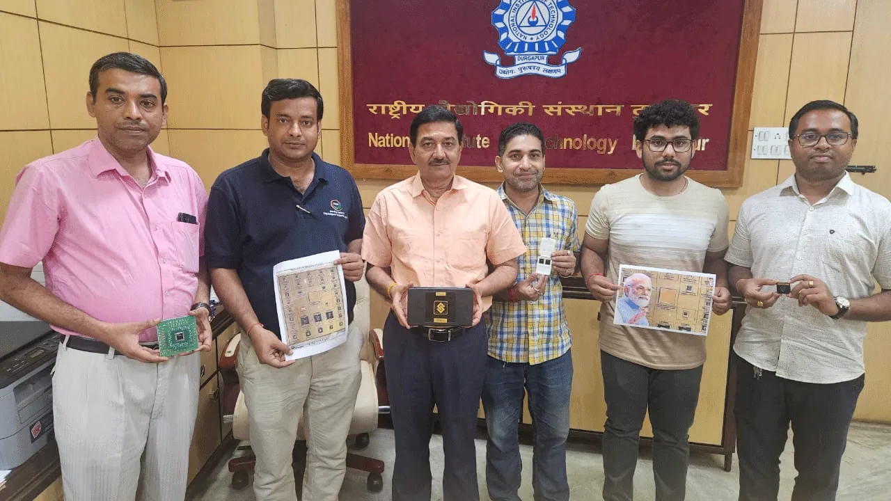 সফলভাবে চিপ তৈরি করে তাক লাগিয়ে দিল এনআইটি দুর্গাপুরের পড়ুয়ারা