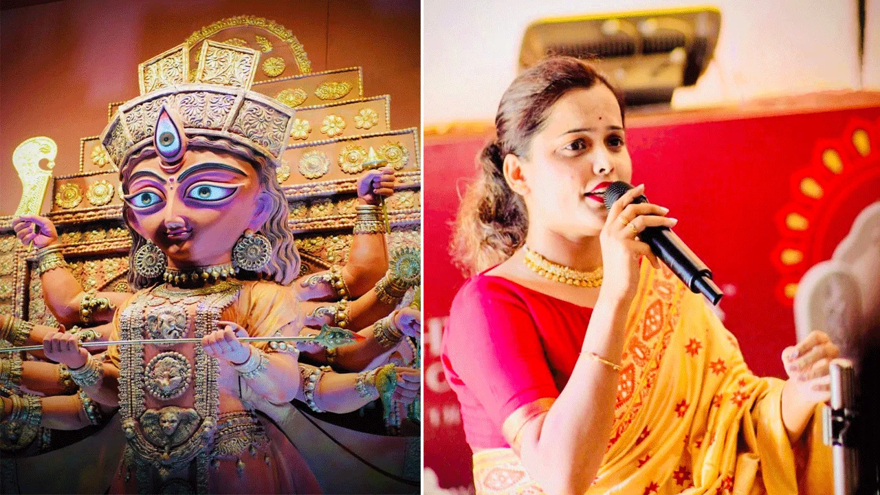দুর্গোৎসব শুরু হলো মনোজ্ঞ সংগীতানুষ্ঠানের মধ্য দিয়ে