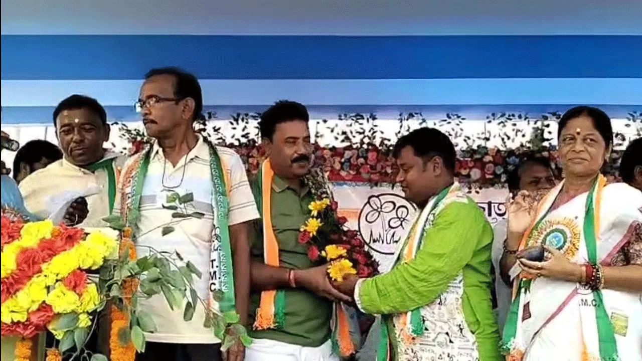 ছাতনা ব্লক তৃণমূল কংগ্রেসের উদ্যোগে বিজয়া সম্মিলনী ও পুরাতন কর্মীদের সংবর্ধনা সভা