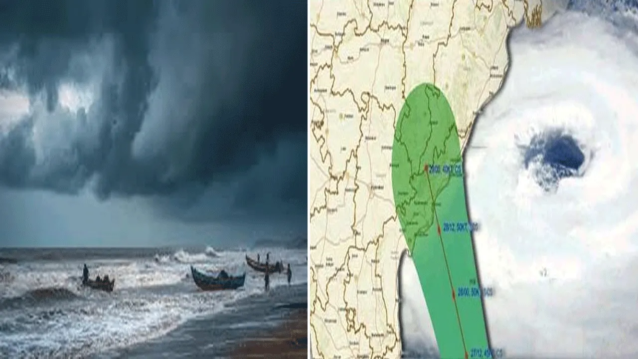 ঘূর্ণিঝড় মন্থার প্রভাবে ভারী বৃষ্টির সতর্কতা দক্ষিণবঙ্গে