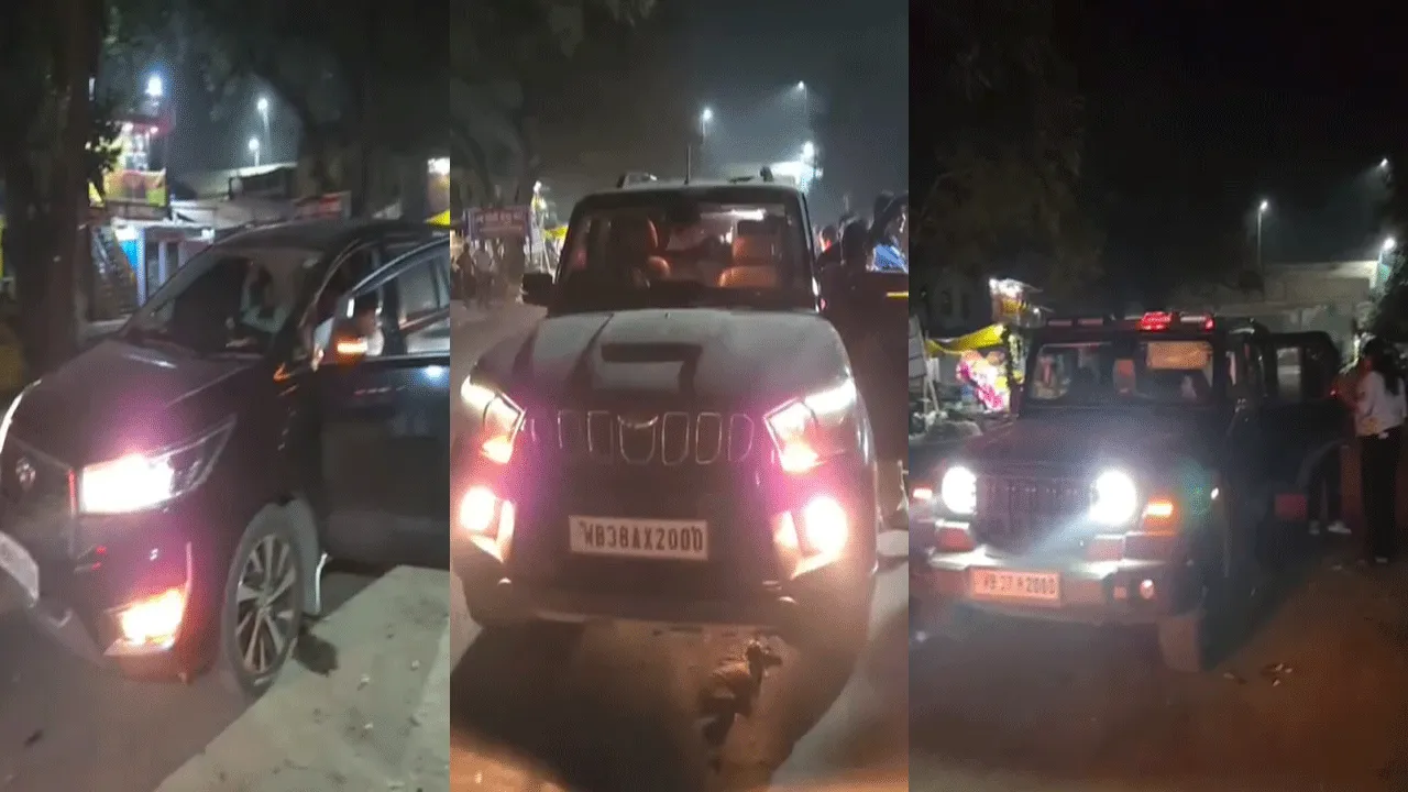বাপের জমিদারিঃ ছট পরবে রাস্তা কাঁপালো বিধায়কজী’র বেটার হুটার