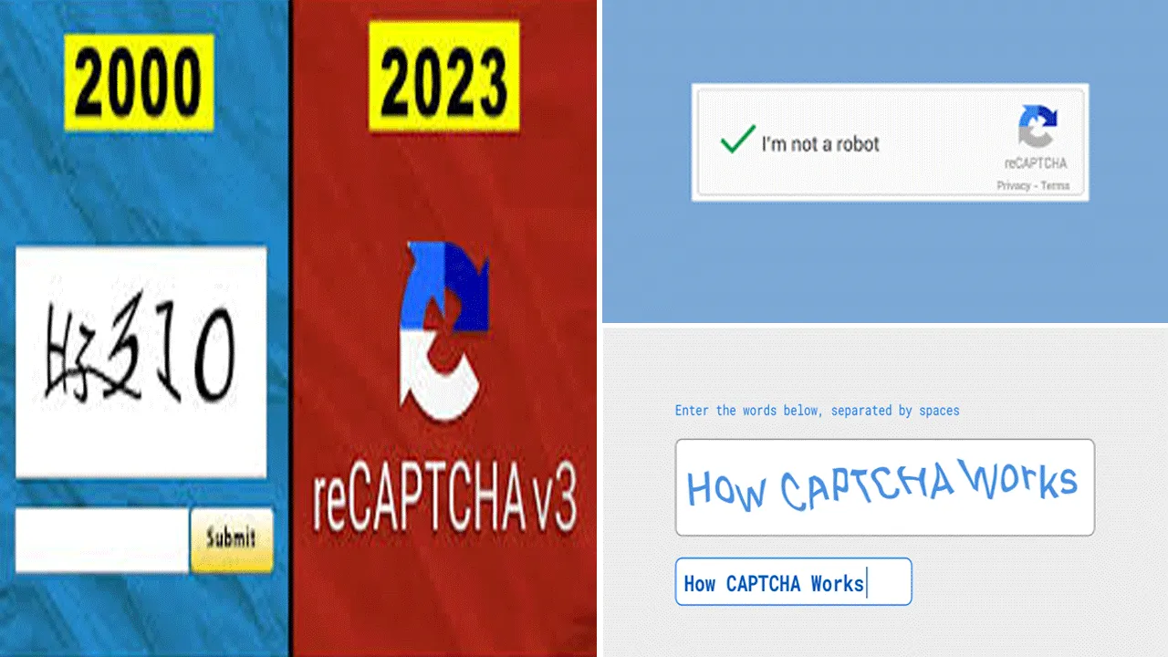 মানুষনামেশিন:  CAPTCHA (ক্যাপচা) রচমকপ্রদ জন্মকথা ও বিবর্তন