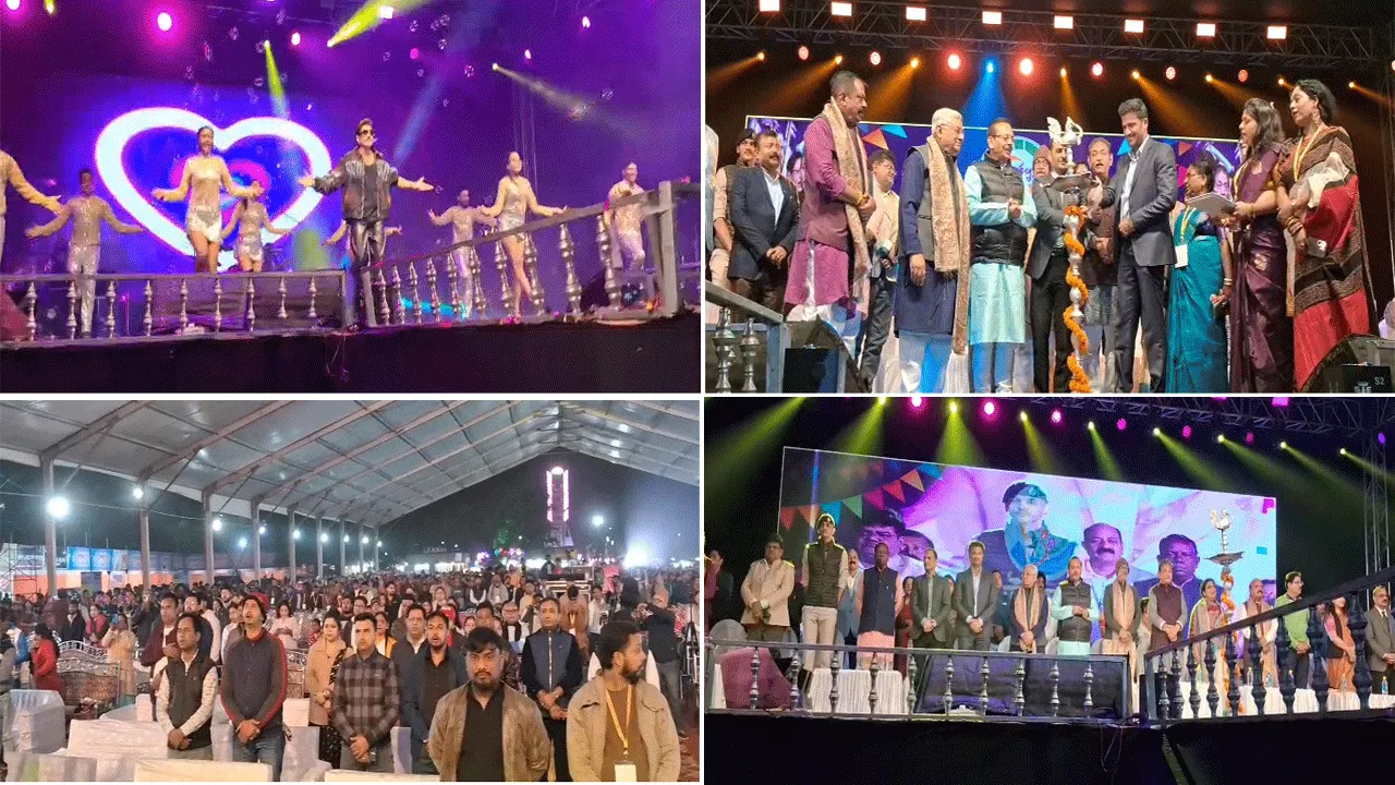 বর্ণাঢ্য অনুষ্ঠানের মাধ্যমে শুরু হলো দুর্গাপুর উৎসব ২০২৫