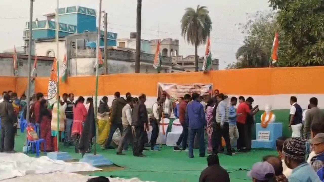 কাঁকসার বিদবিহারে পালিত তৃণমূলের শহীদ দিবস
